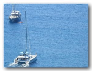 Catamaran Tours in Santorini