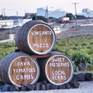 Local Wines in Akrotiri Santorini